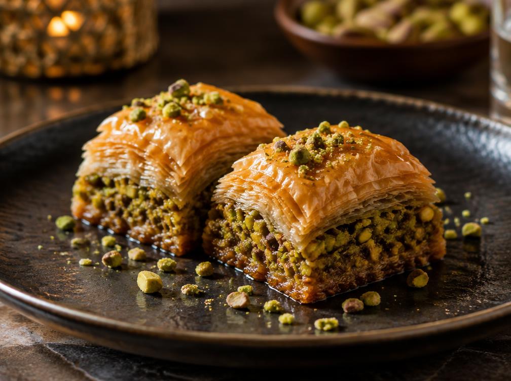 Pistachio Baklava